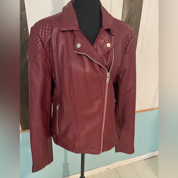 Leather Like Jacket size XL - Picture 2 of 6